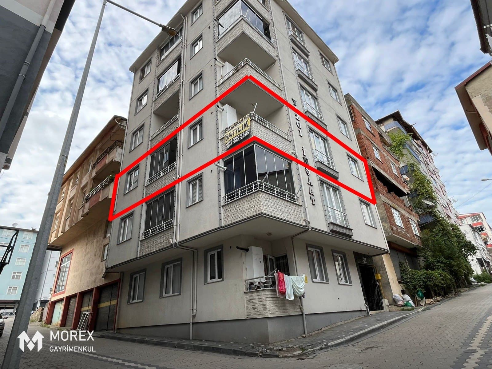 Ünye Saraçlı Mahallesi Yeni Binada 3+1 Satılık Daire